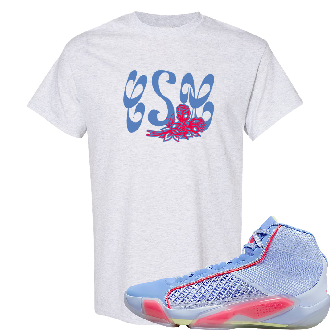 Fadeaway 38s T Shirt | Certified Sneakerhead, Ash