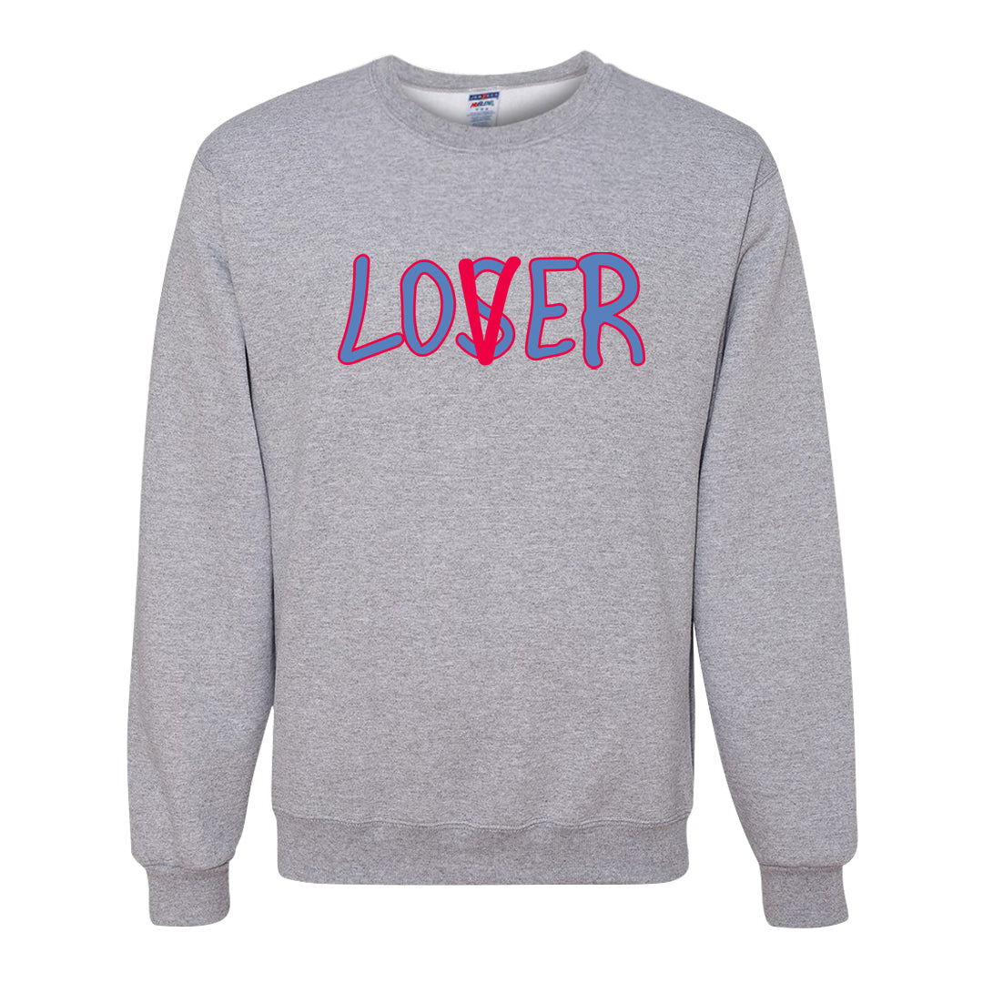 Fadeaway 38s Crewneck Sweatshirt | Lover, Ash