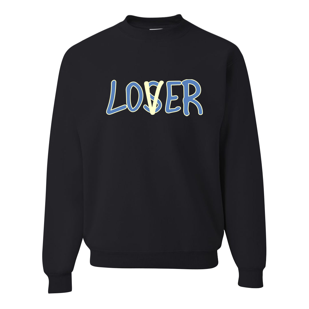 Fadeaway 38s Crewneck Sweatshirt | Lover, Black