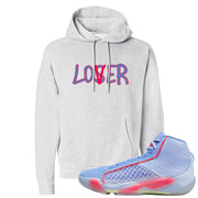 Fadeaway 38s Hoodie | Lover, Ash