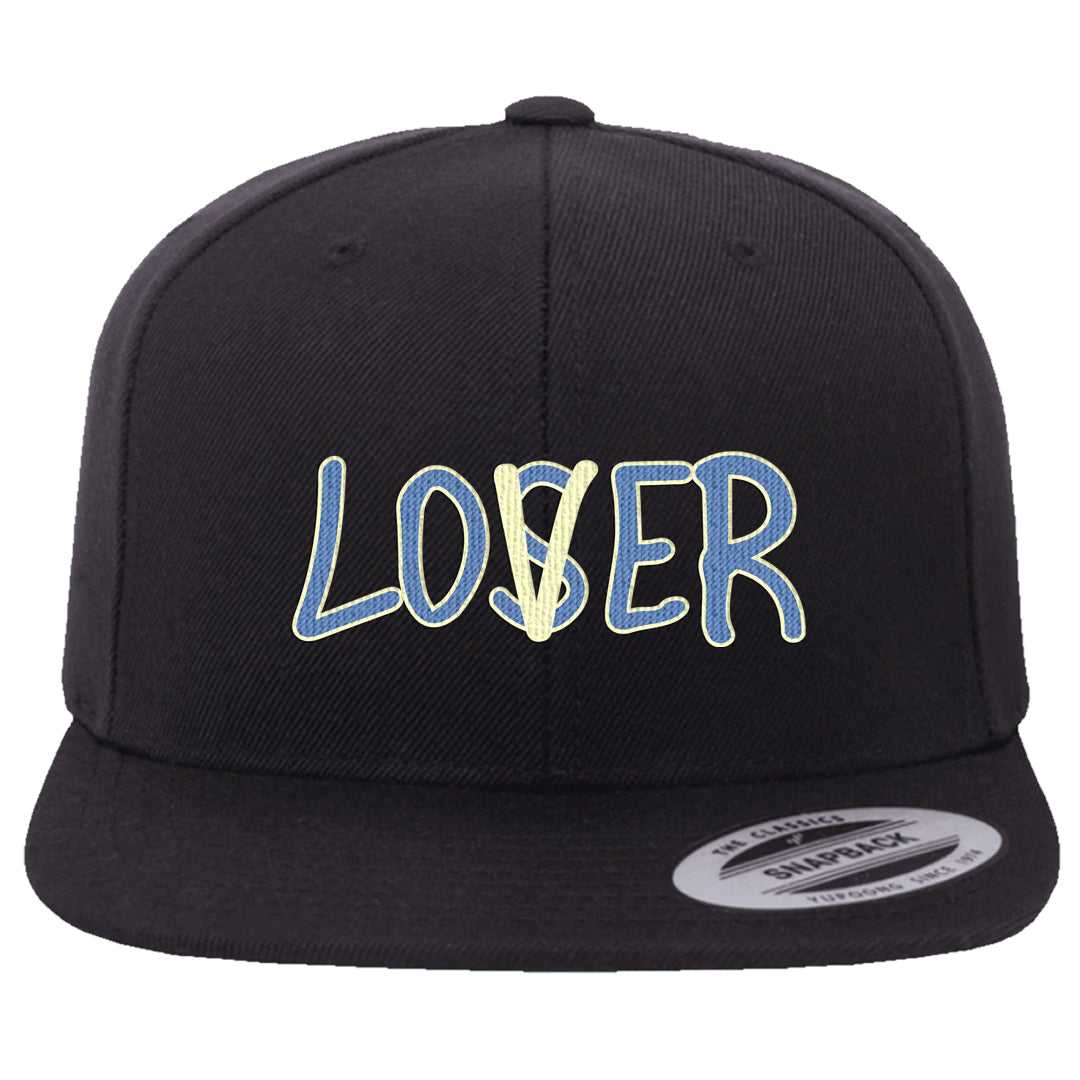 Fadeaway 38s Snapback Hat | Lover, Black