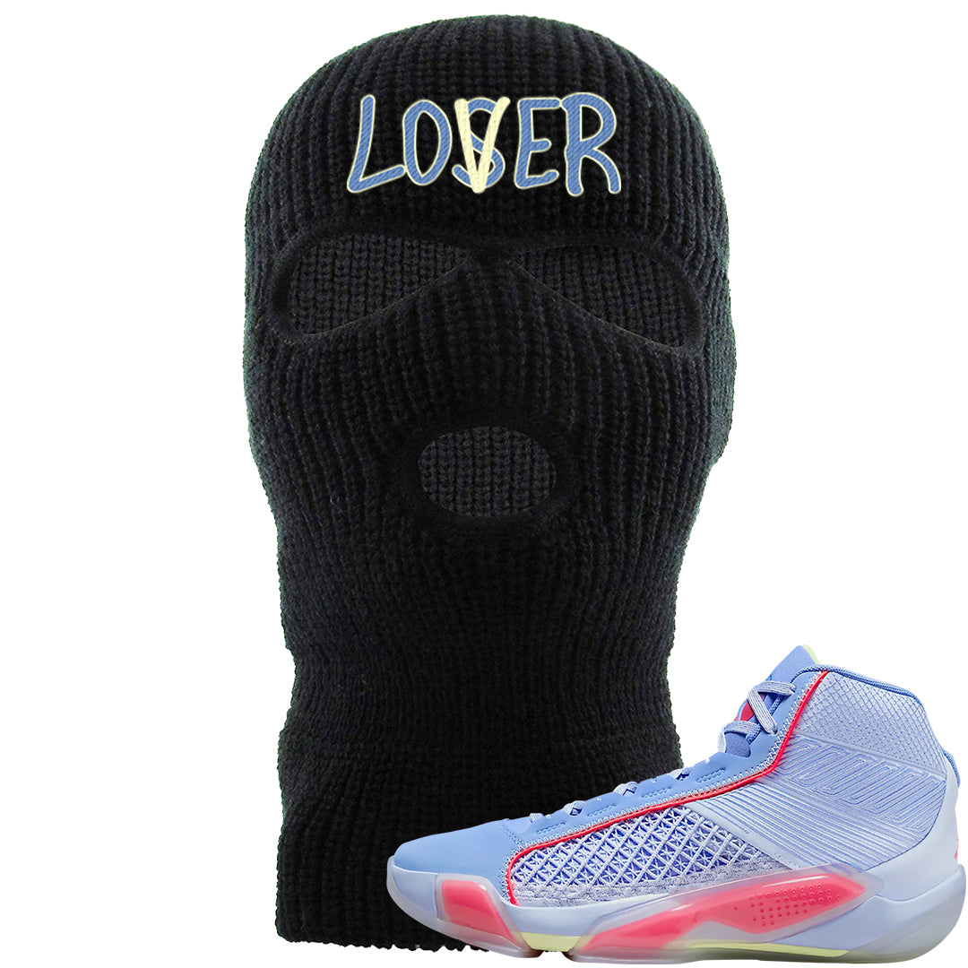 Fadeaway 38s Ski Mask | Lover, Black