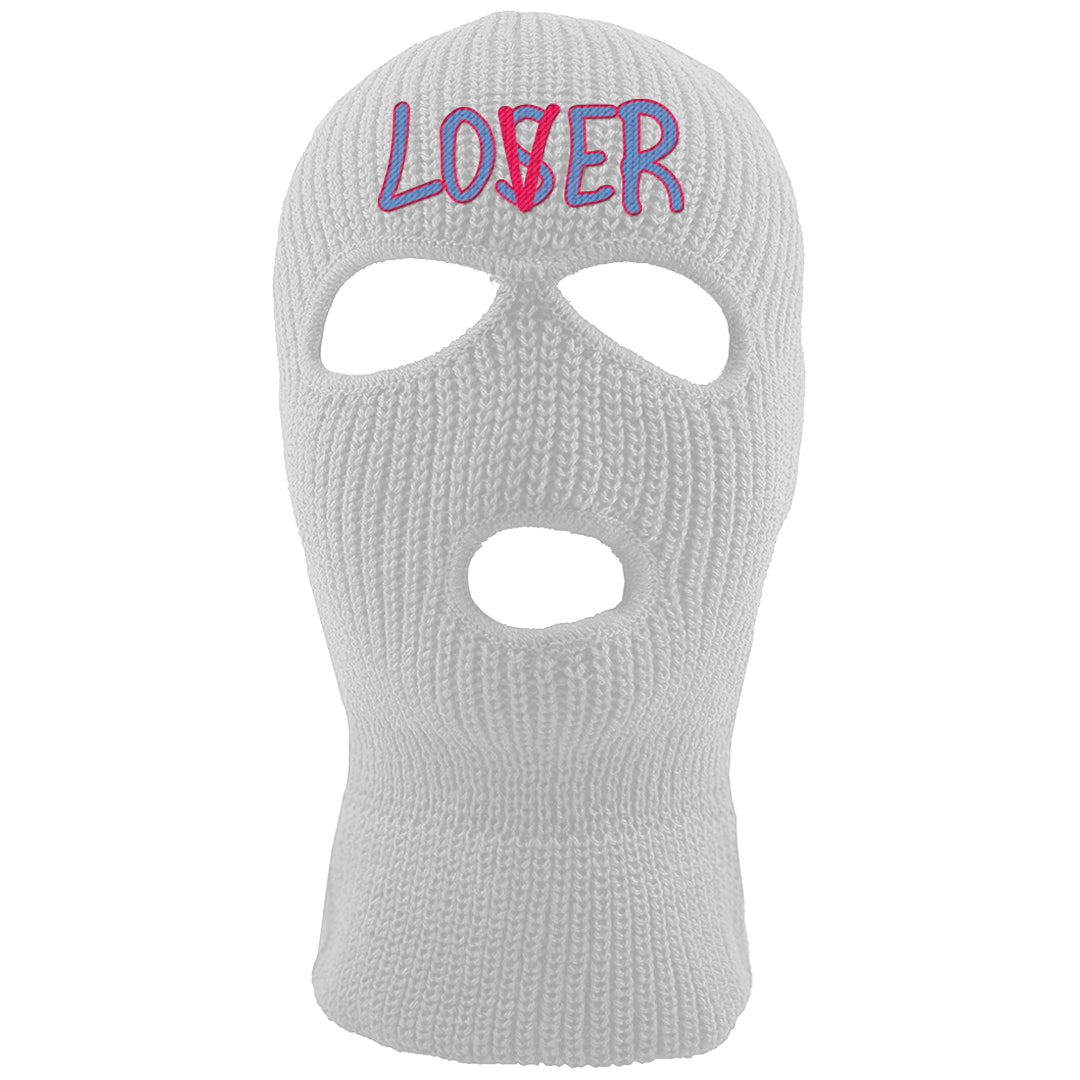 Fadeaway 38s Ski Mask | Lover, White