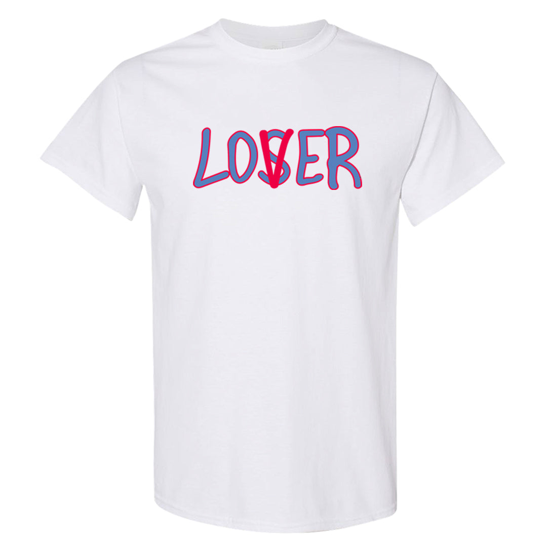 Fadeaway 38s T Shirt | Lover, White