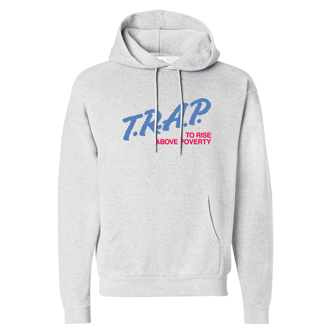 Fadeaway 38s Hoodie | Trap To Rise Above Poverty, Ash