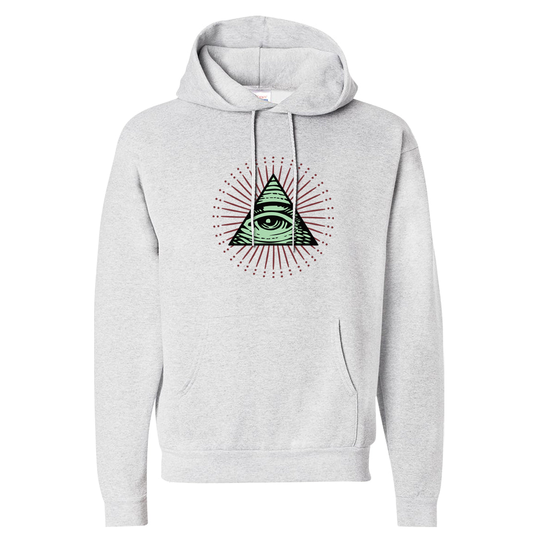 Year of the Dragon 38s Hoodie | All Seeing Eye, Ash