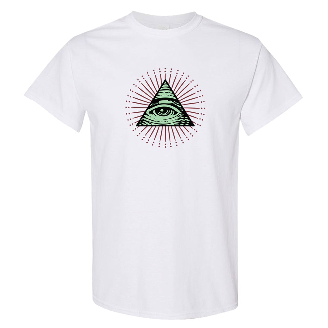 Year of the Dragon 38s T Shirt | All Seeing Eye, White