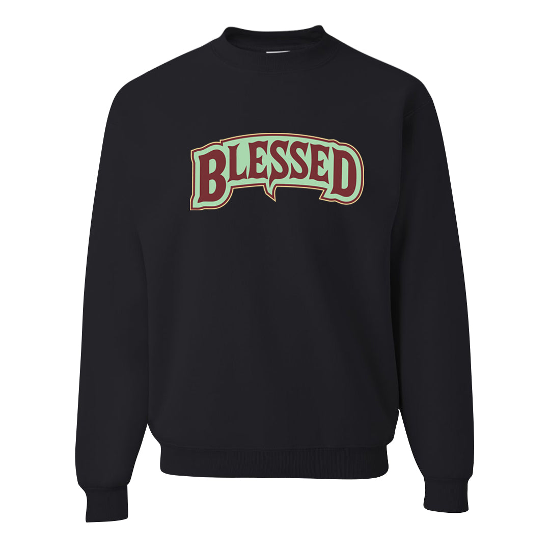 Year of the Dragon 38s Crewneck Sweatshirt | Blessed Arch, Black