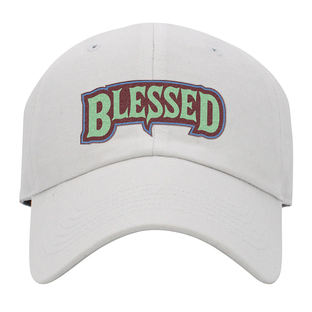 Year of the Dragon 38s Dad Hat | Blessed Arch, White
