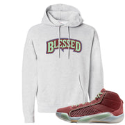 Year of the Dragon 38s Hoodie | Blessed Arch, Ash