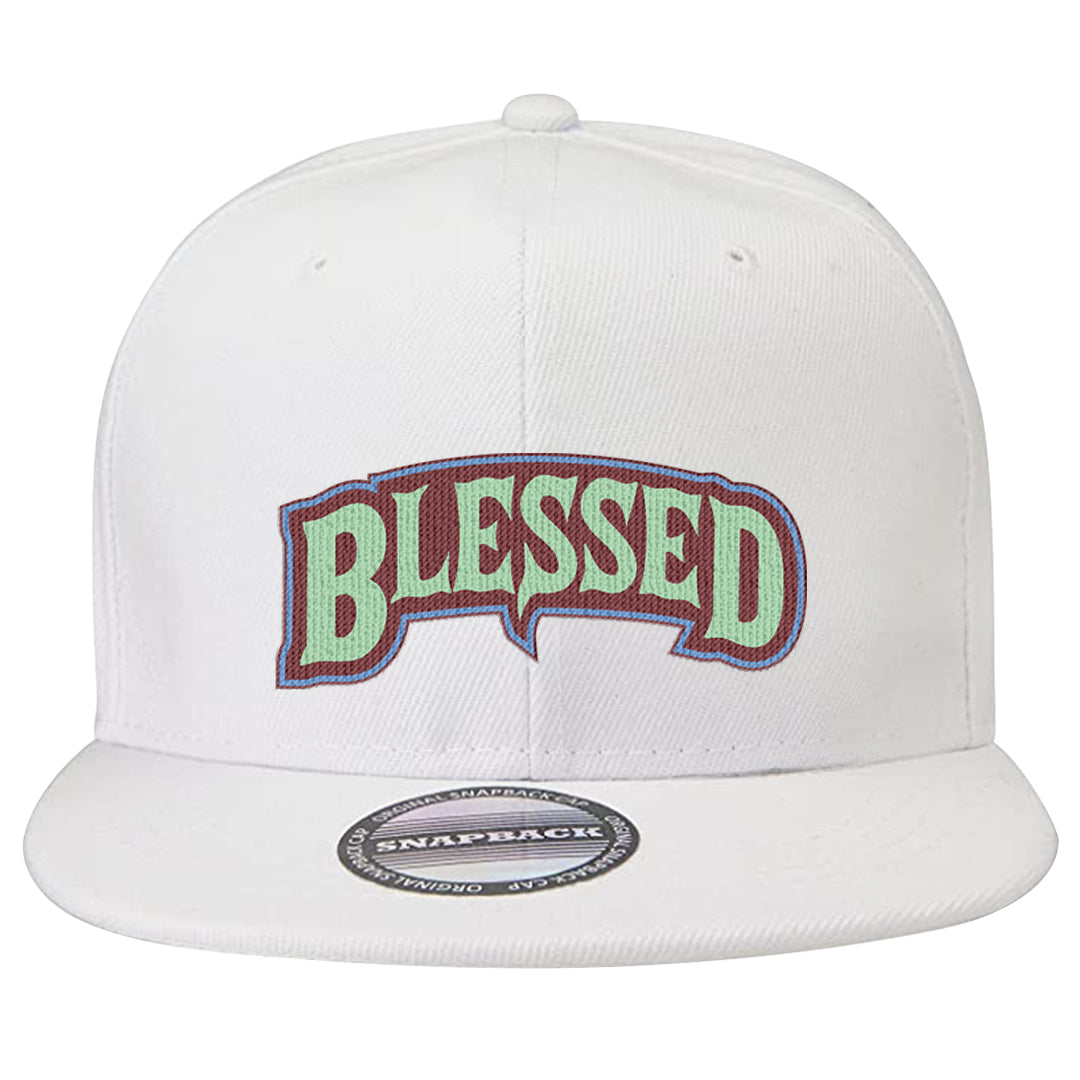 Year of the Dragon 38s Snapback Hat | Blessed Arch, White