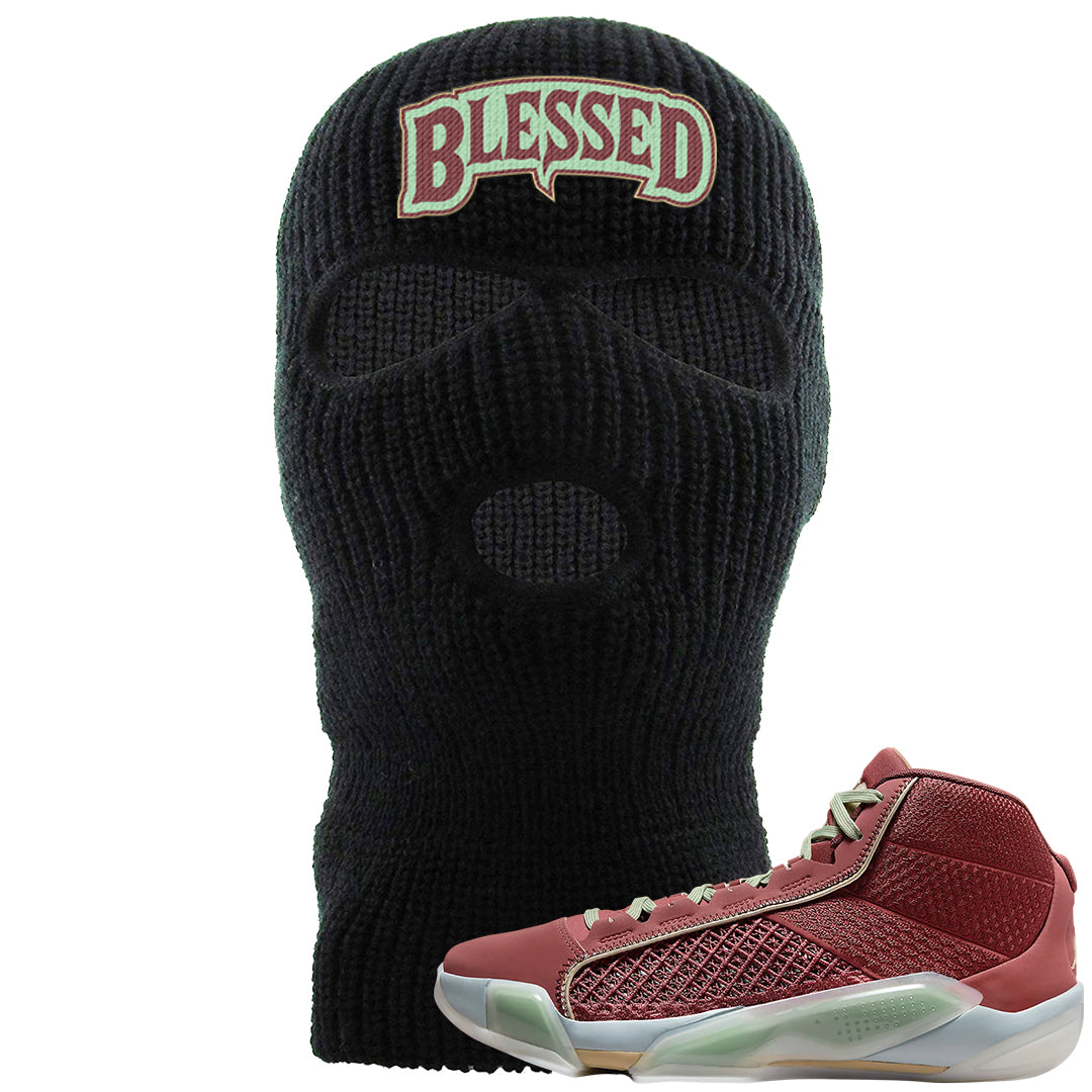Year of the Dragon 38s Ski Mask | Blessed Arch, Black