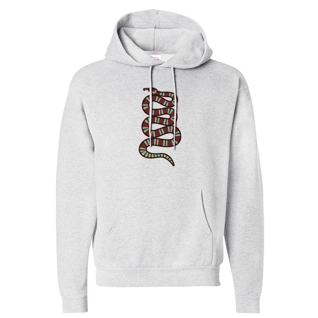 Year of the Dragon 38s Hoodie | Coiled Snake, Ash