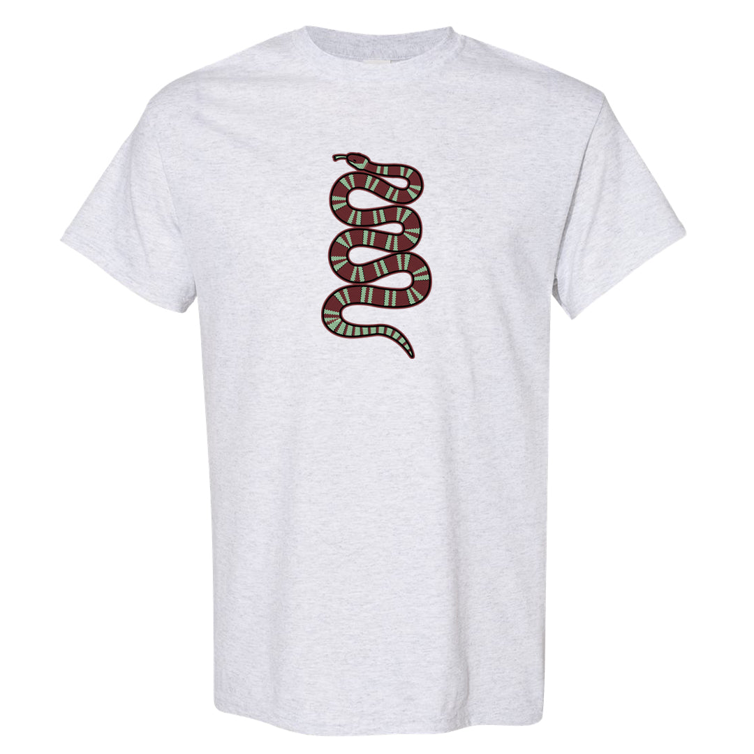 Year of the Dragon 38s T Shirt | Coiled Snake, Ash