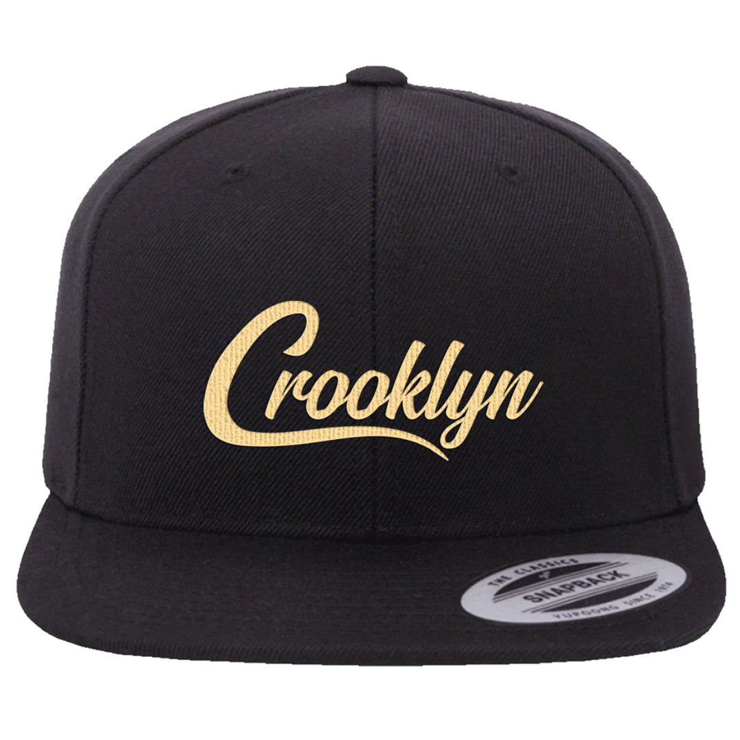 Year of the Dragon 38s Snapback Hat | Crooklyn, Black