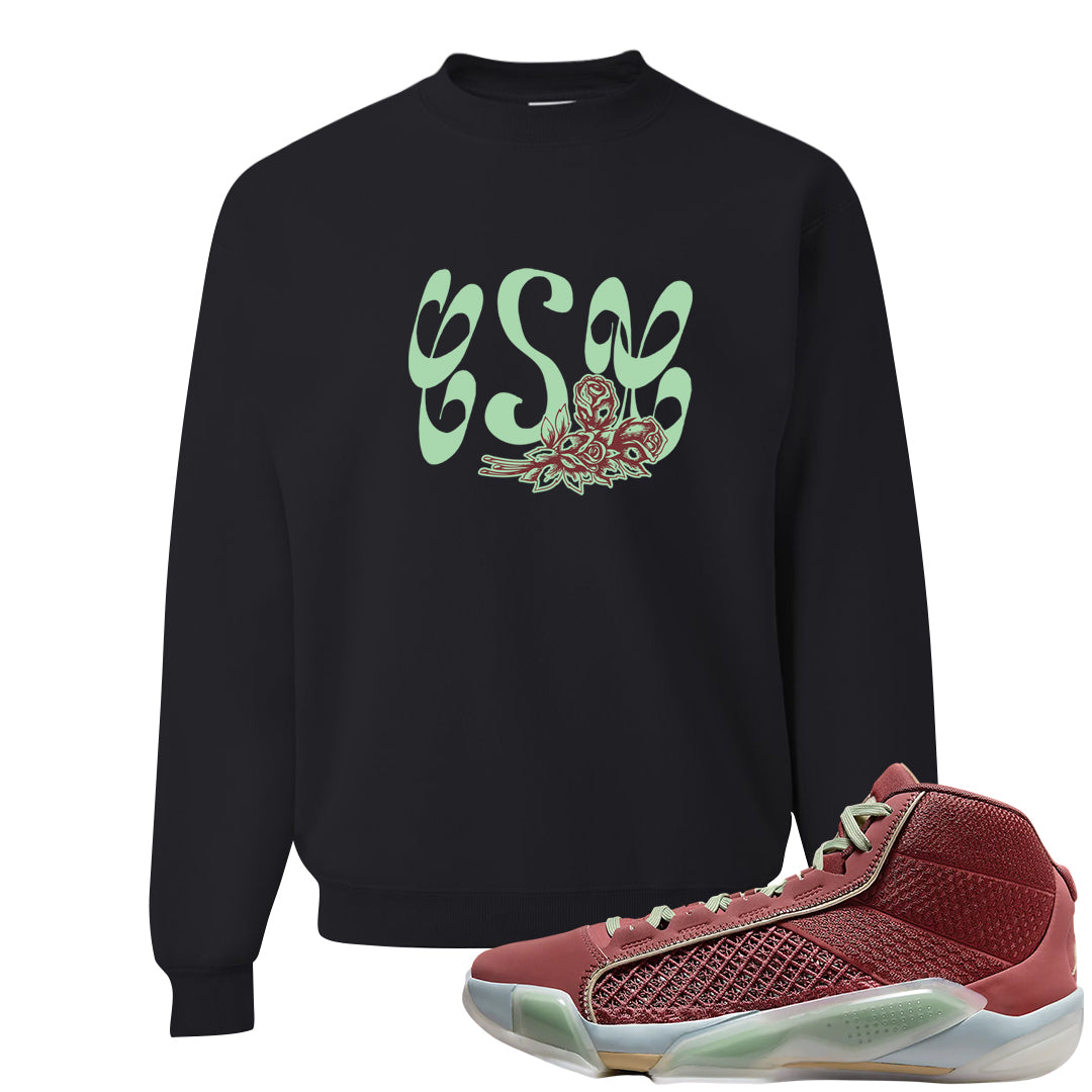 Year of the Dragon 38s Crewneck Sweatshirt | Certified Sneakerhead, Black