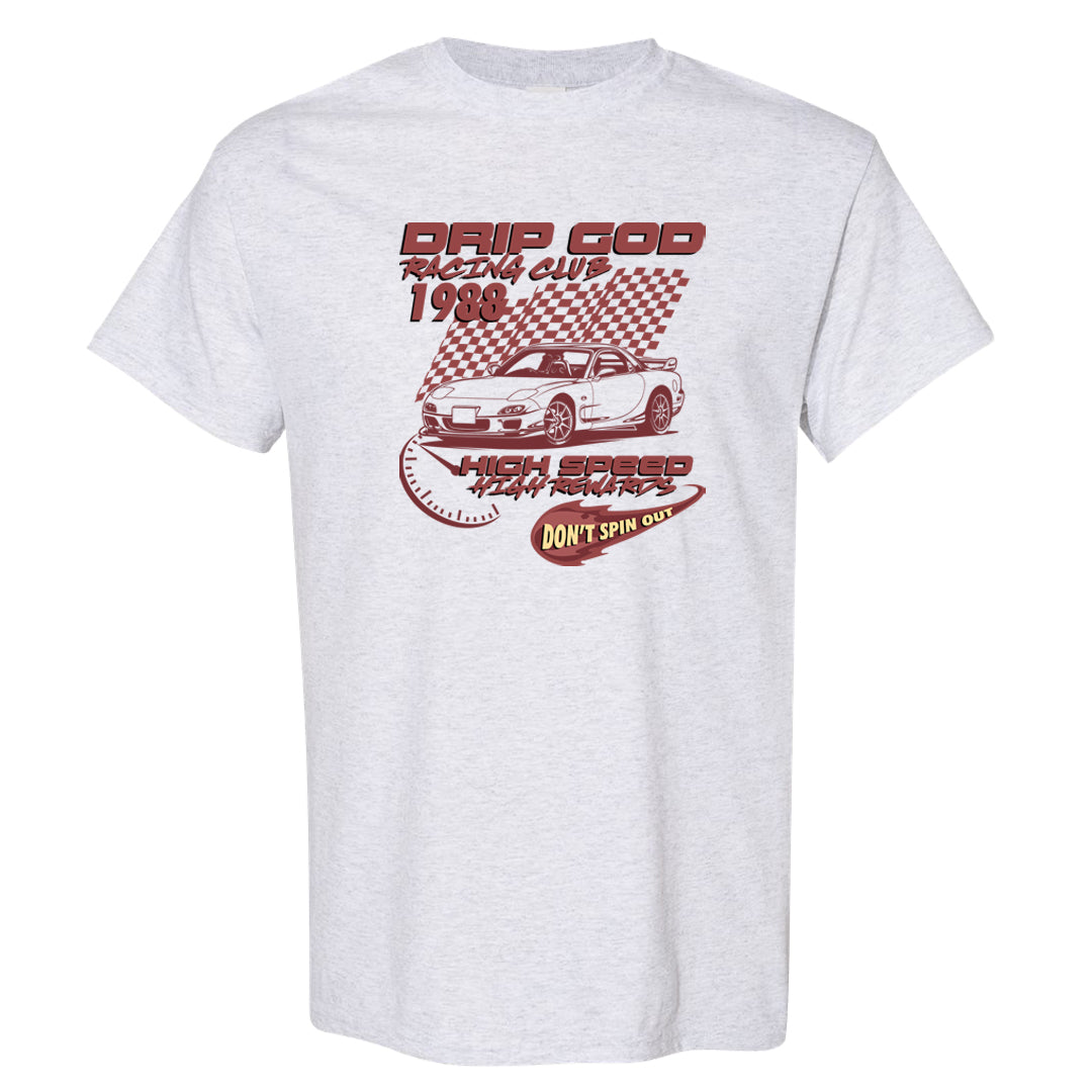 Year of the Dragon 38s T Shirt | Drip God Racing Club, Ash