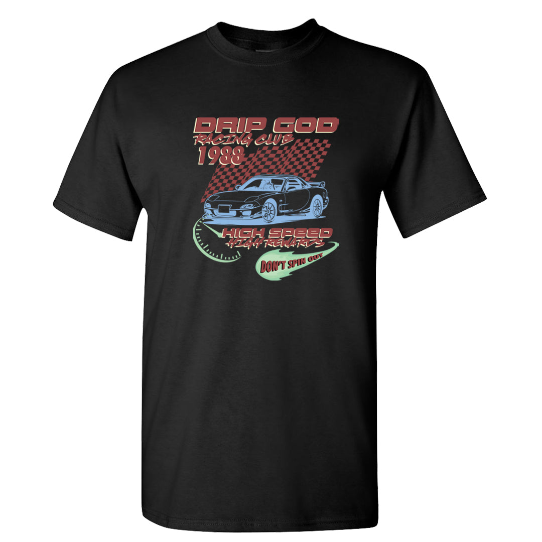 Year of the Dragon 38s T Shirt | Drip God Racing Club, Black