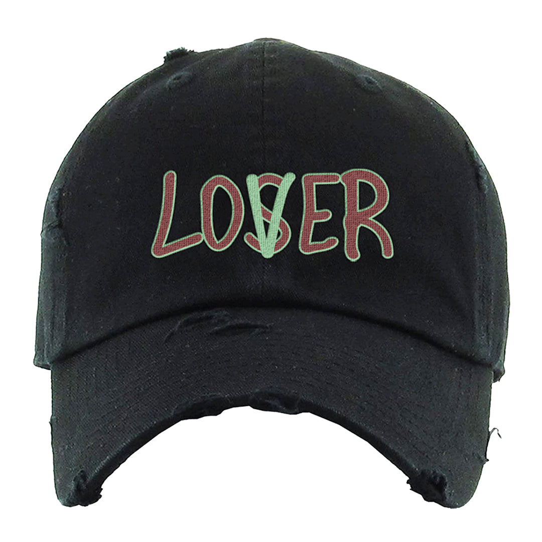 Year of the Dragon 38s Distressed Dad Hat | Lover, Black