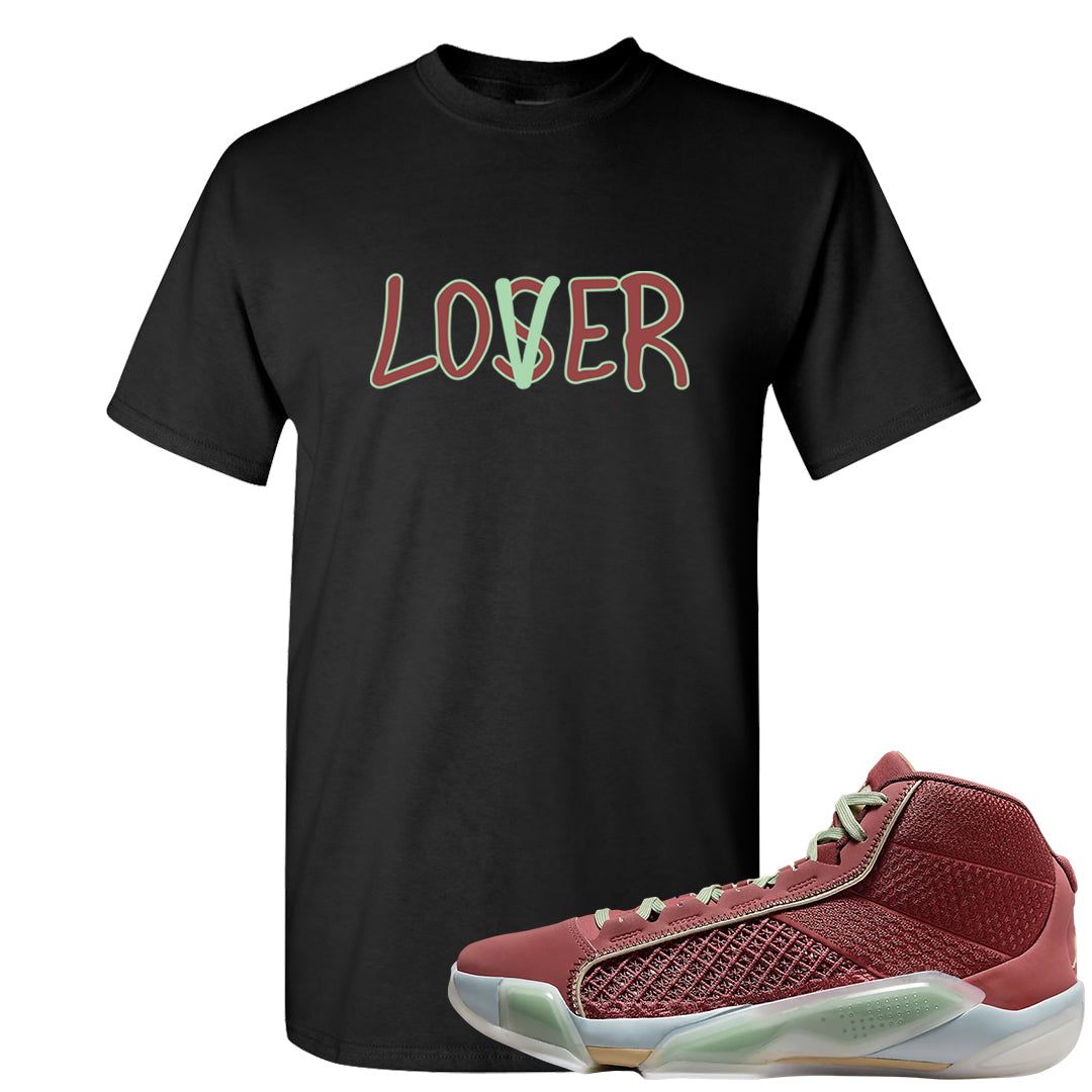 Year of the Dragon 38s T Shirt | Lover, Black