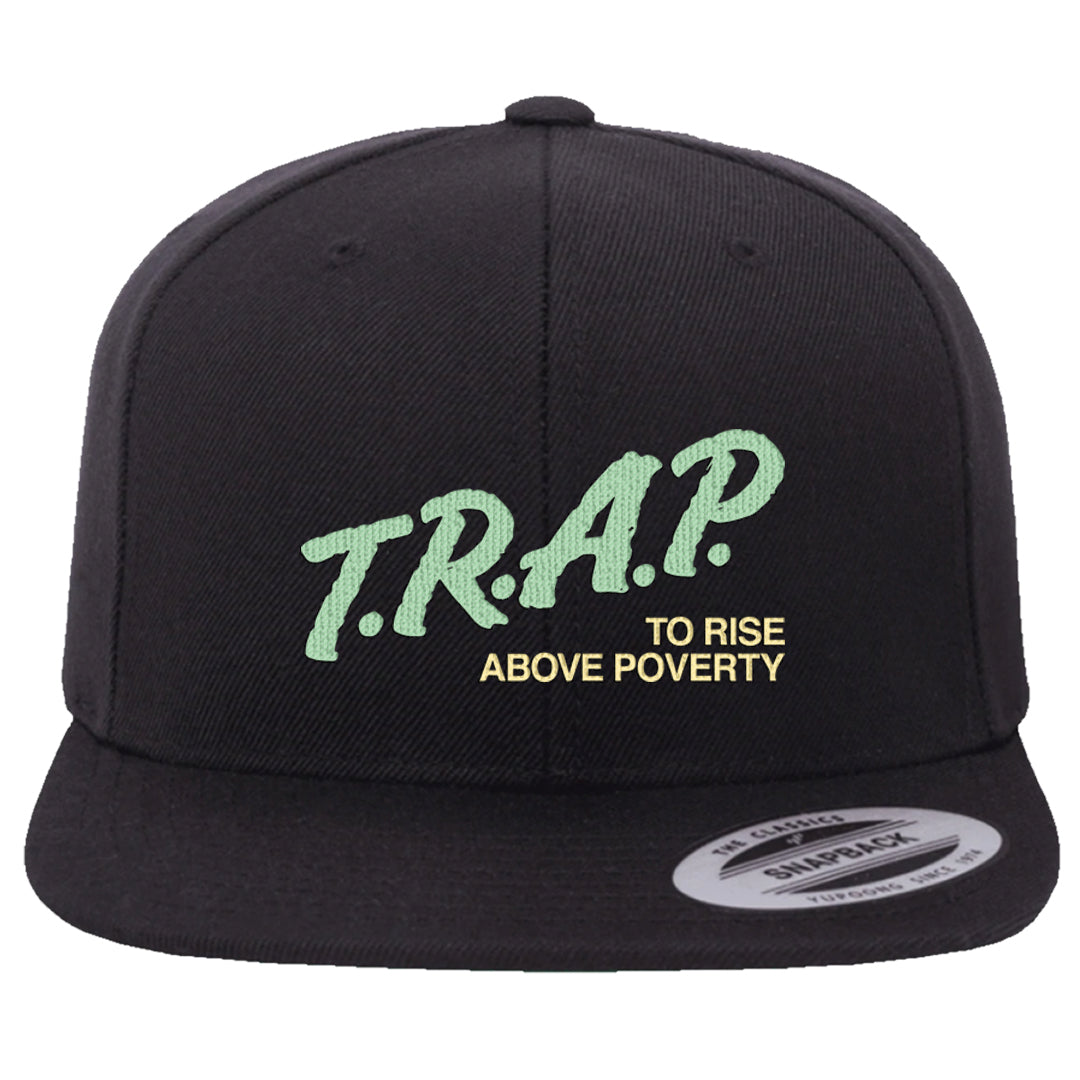Year of the Dragon 38s Snapback Hat | Trap To Rise Above Poverty, Black