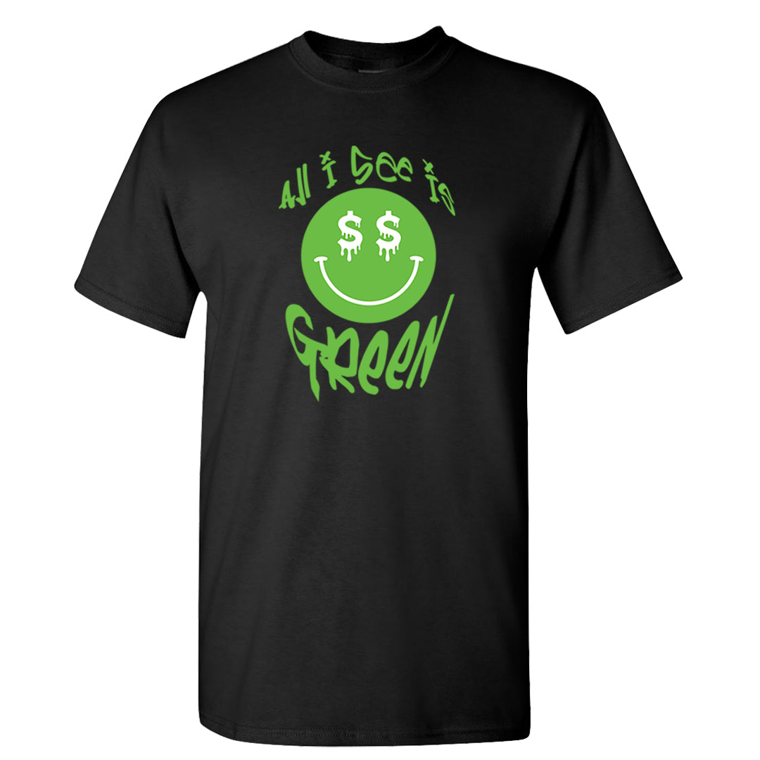 Juice 3s T Shirt | All I See Is Green, Black