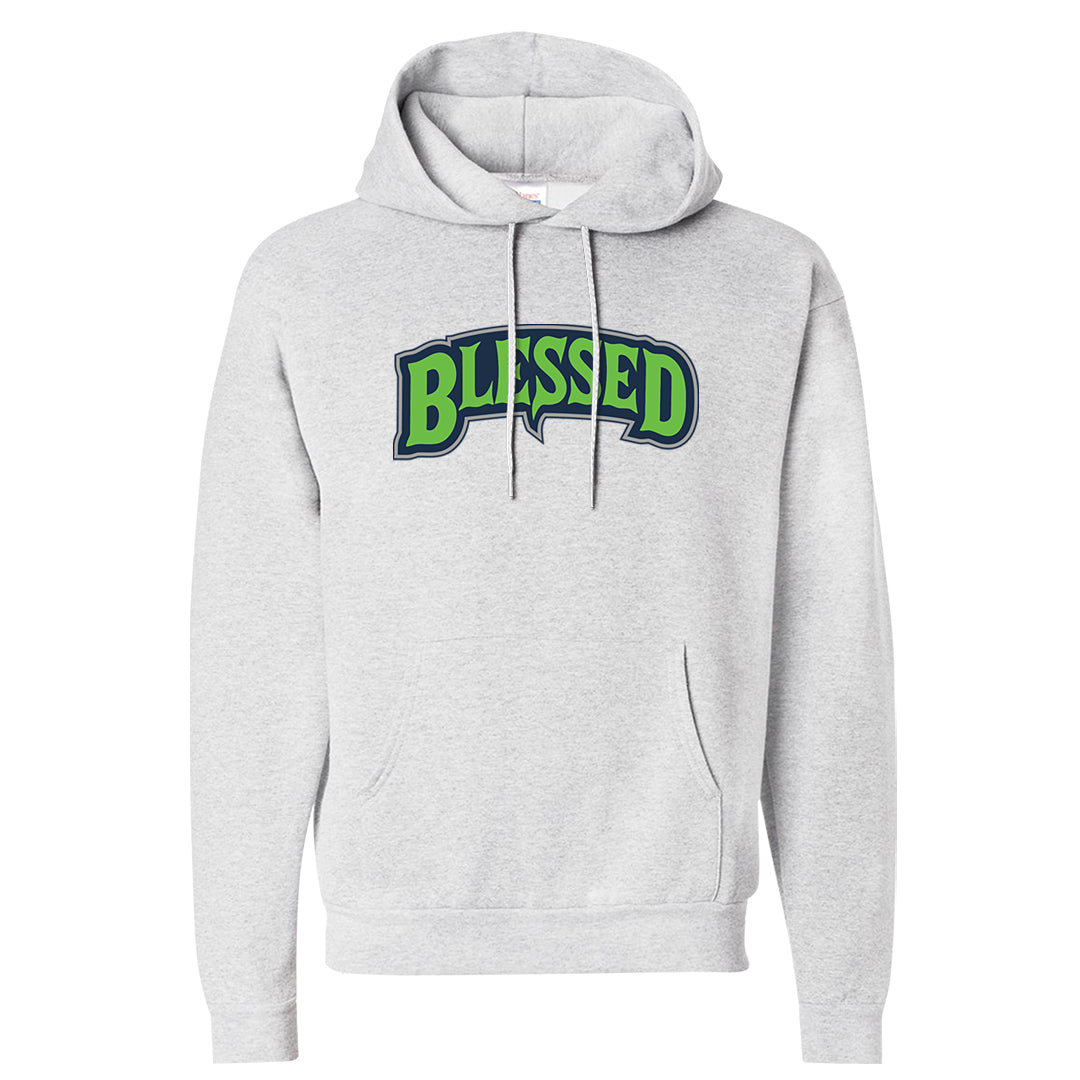 Juice 3s Hoodie | Blessed Arch, Ash