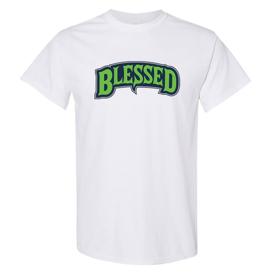 Juice 3s T Shirt | Blessed Arch, White
