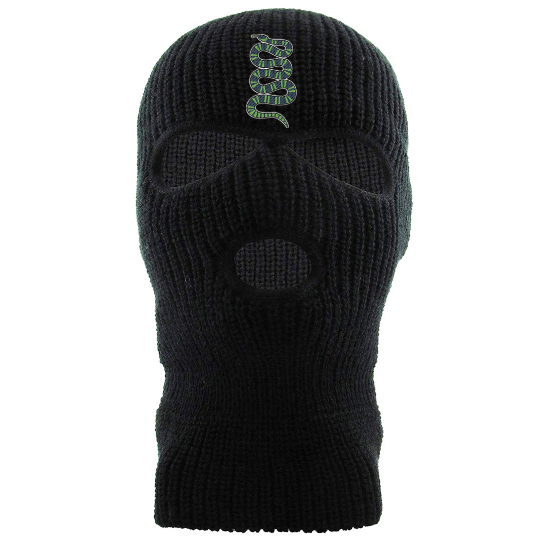 Juice 3s Ski Mask | Coiled Snake, Black