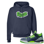 Juice 3s Hoodie | Fresh, Navy