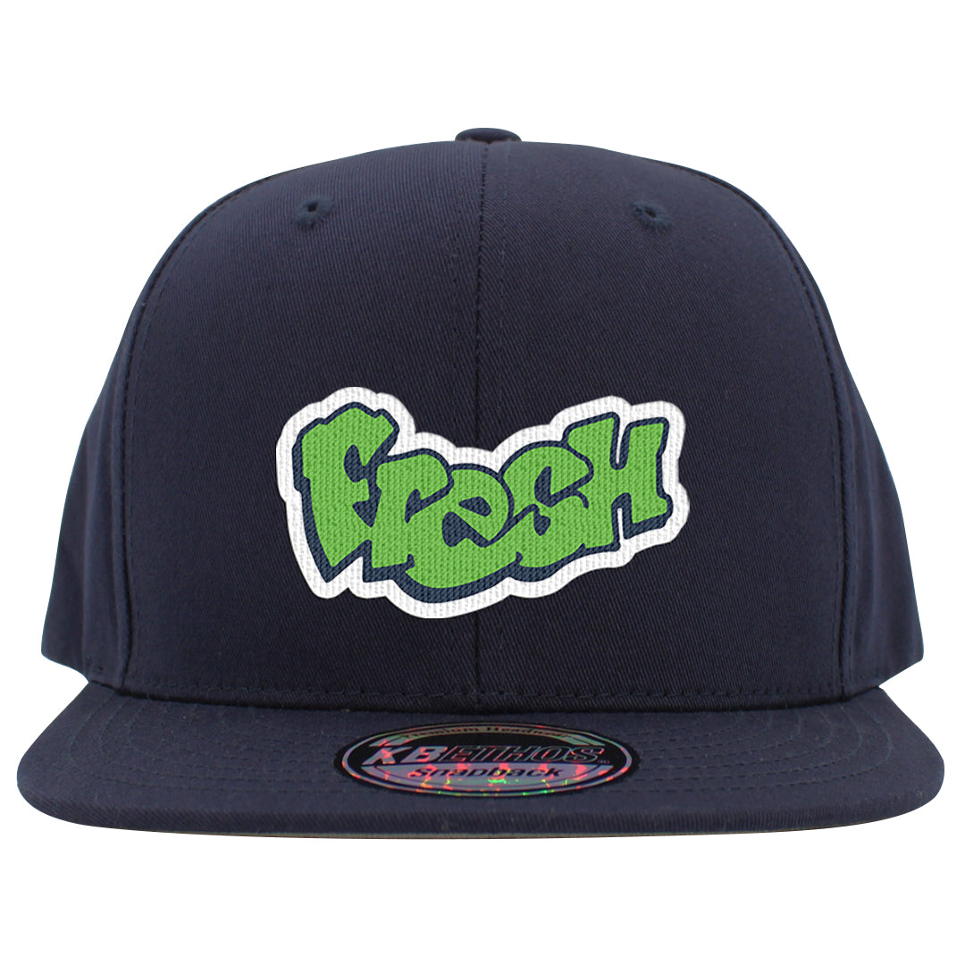 Juice 3s Snapback Hat | Fresh, Navy