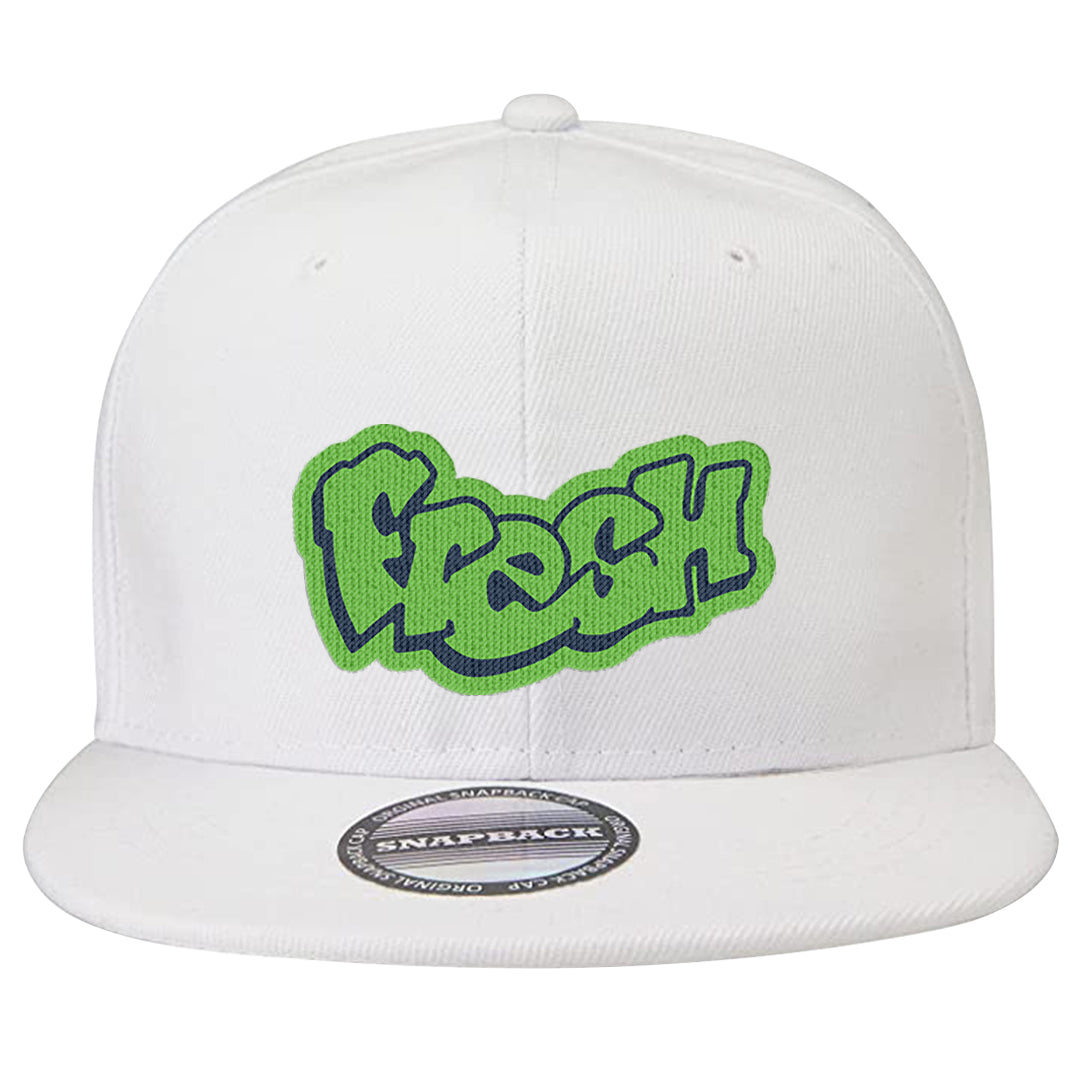 Juice 3s Snapback Hat | Fresh, White