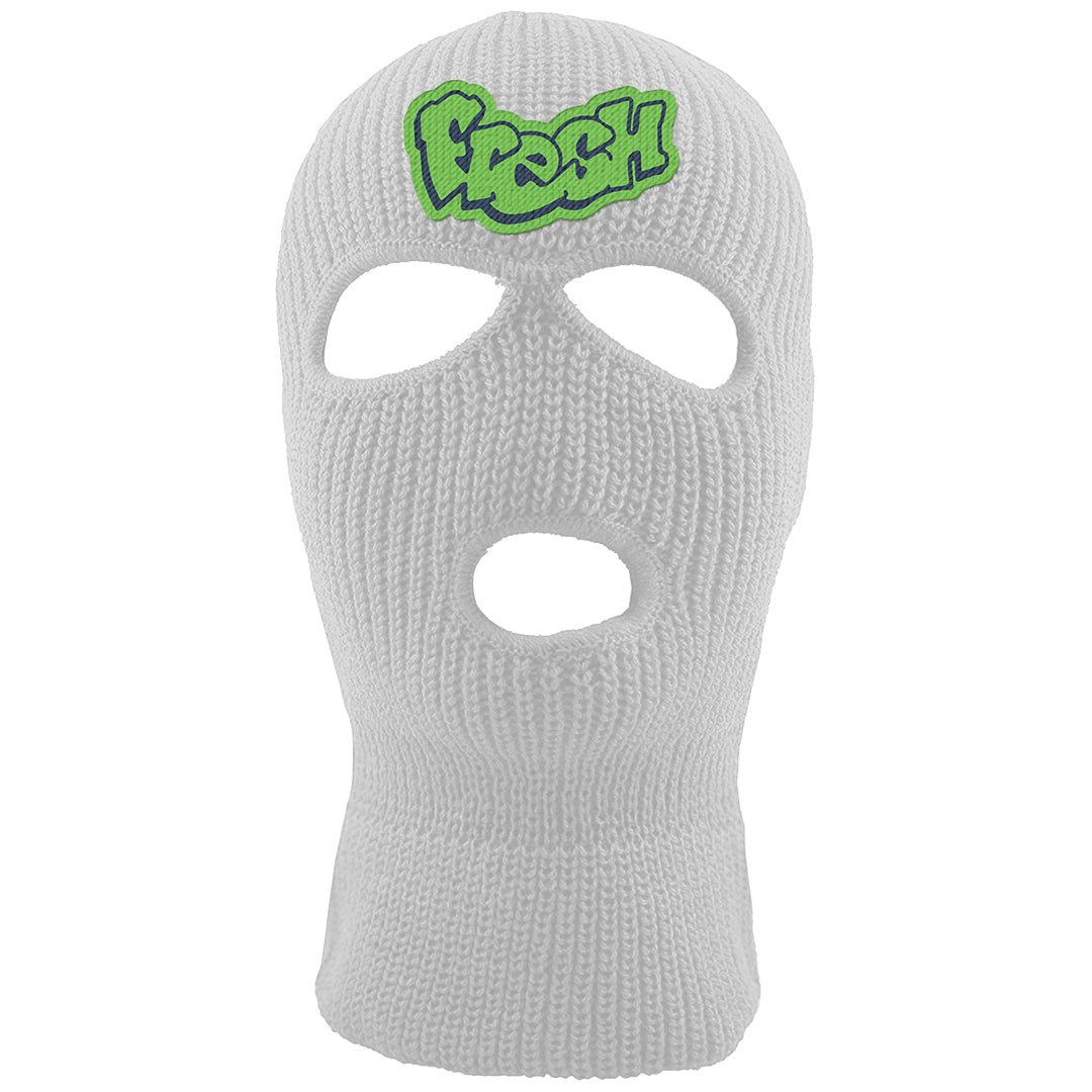 Juice 3s Ski Mask | Fresh, White