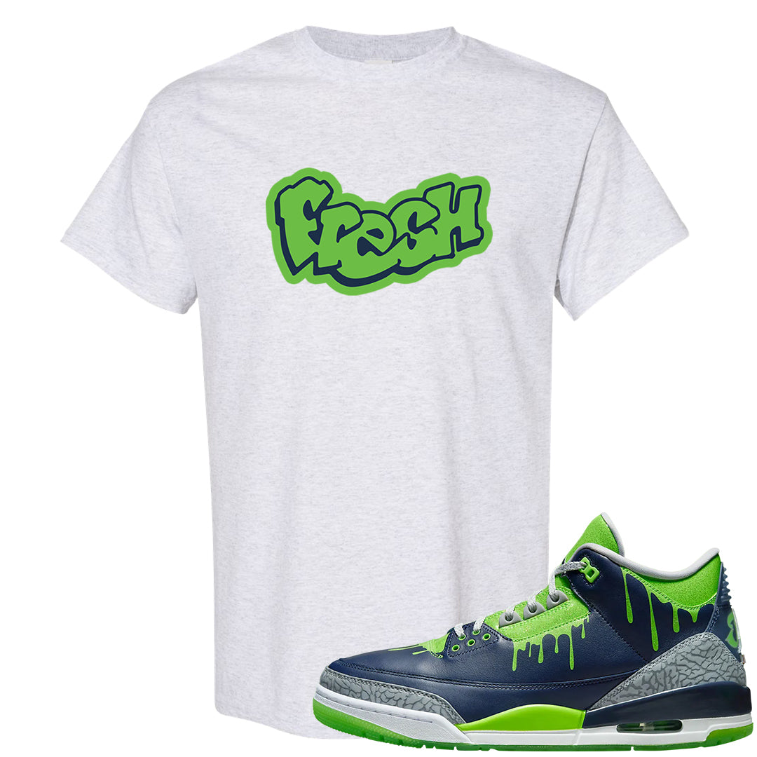 Juice 3s T Shirt | Fresh, Ash