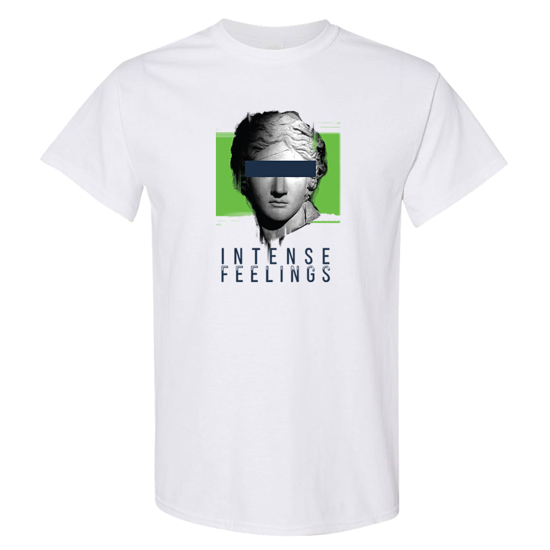 Juice 3s T Shirt | Intense Feelings, White