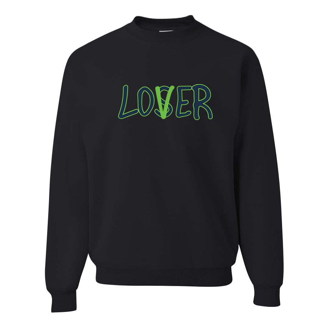 Juice 3s Crewneck Sweatshirt | Lover, Black