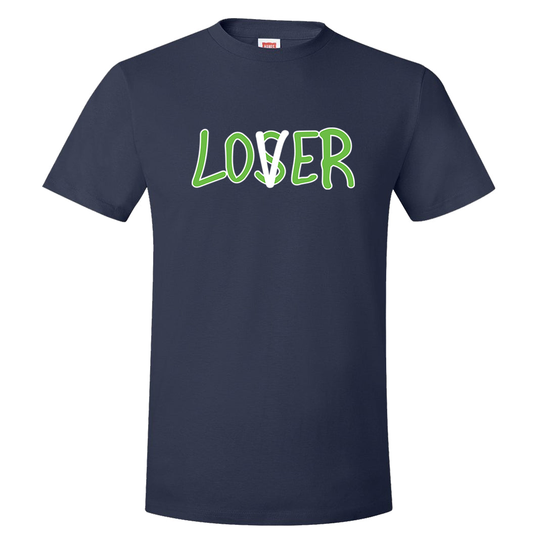 Juice 3s T Shirt | Lover, Navy