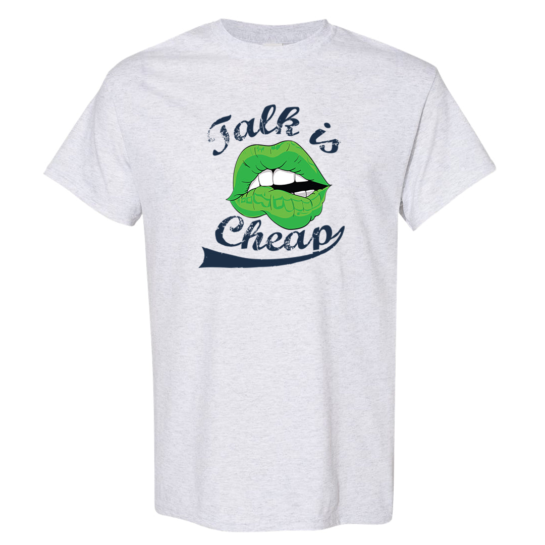 Juice 3s T Shirt | Talk Lips, Ash