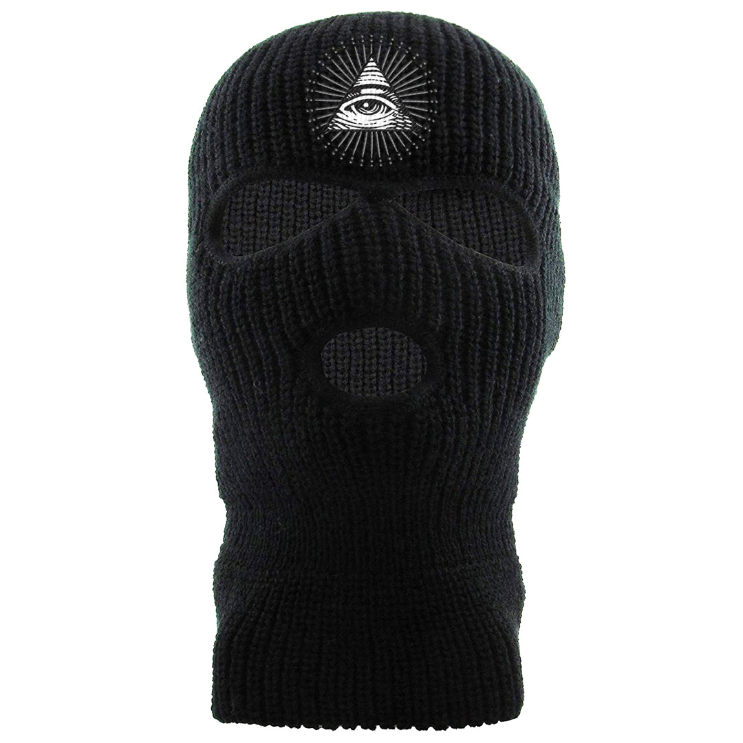 Oreo 3s Ski Mask | All Seeing Eye, Black
