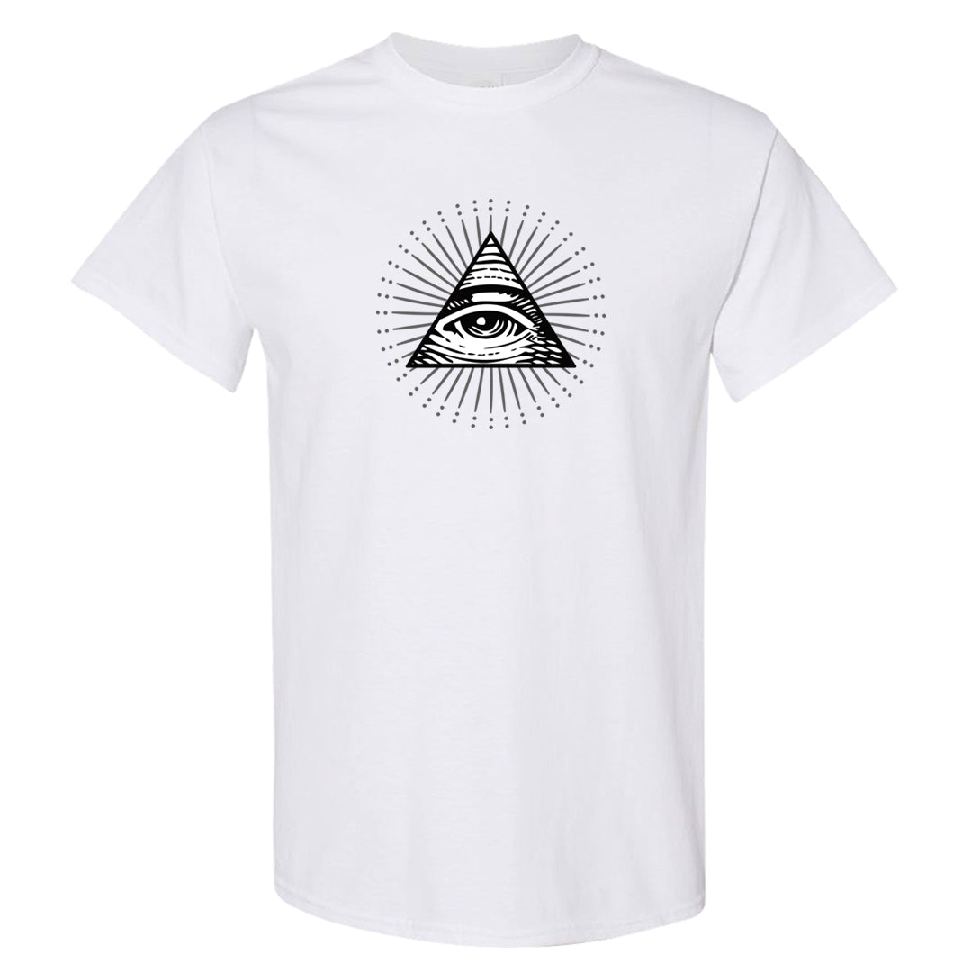 Oreo 3s T Shirt | All Seeing Eye, White