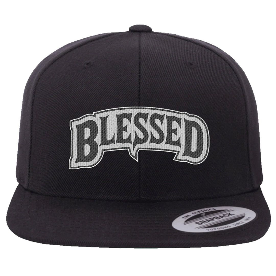Oreo 3s Snapback Hat | Blessed Arch, Black