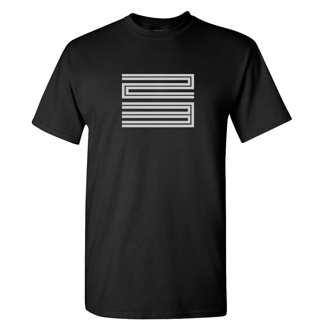 Oreo 3s T Shirt | Double Line 23, Black