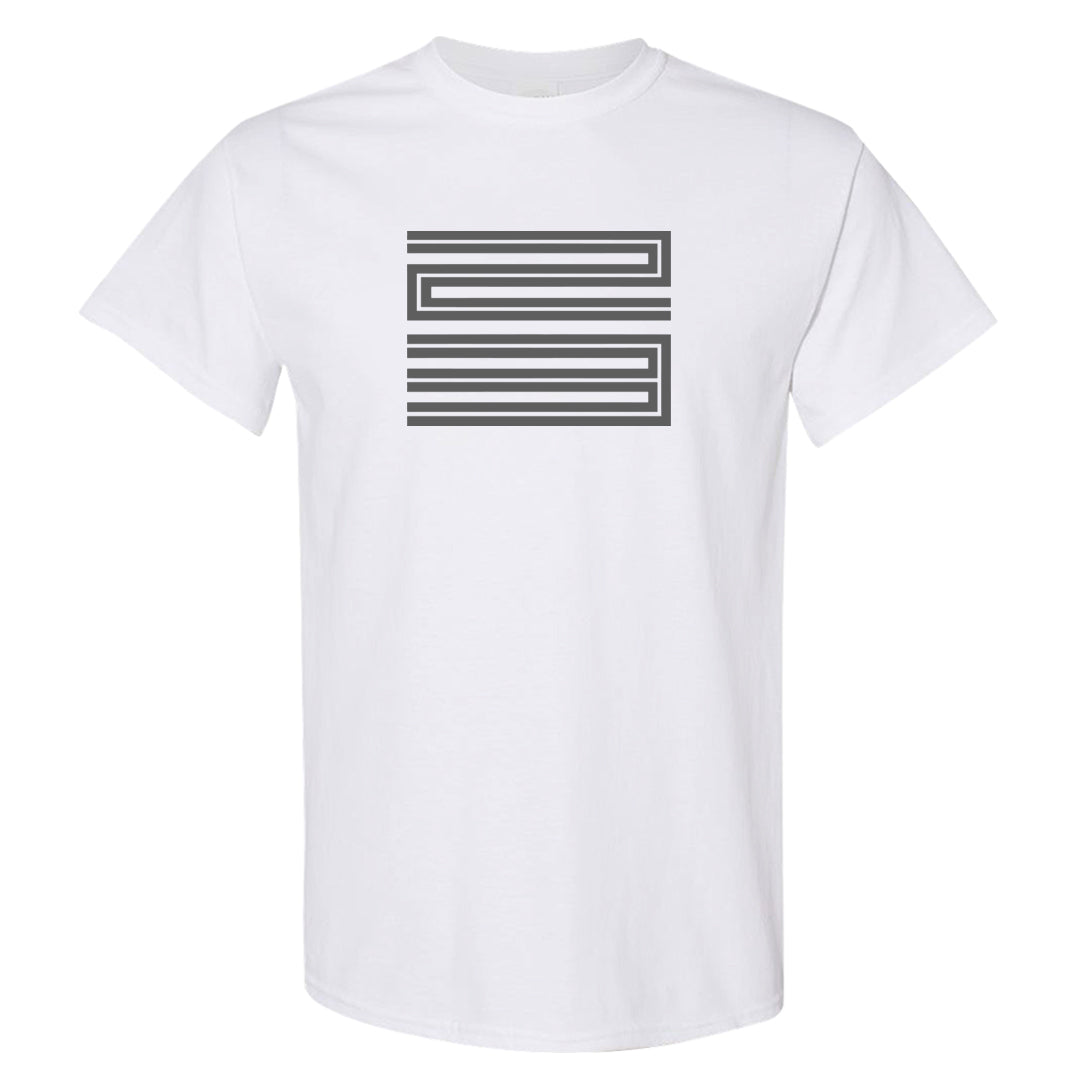 Oreo 3s T Shirt | Double Line 23, White