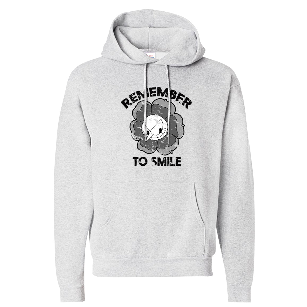 Oreo 3s Hoodie | Remember To Smile, Ash