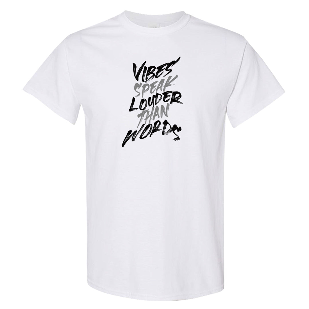 Oreo 3s T Shirt | Vibes Speak Louder Than Words, White