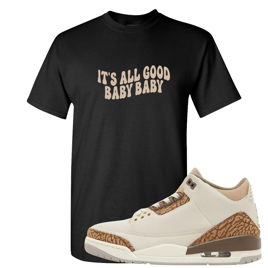 Palomino 3s T Shirt | All Good Baby, Black