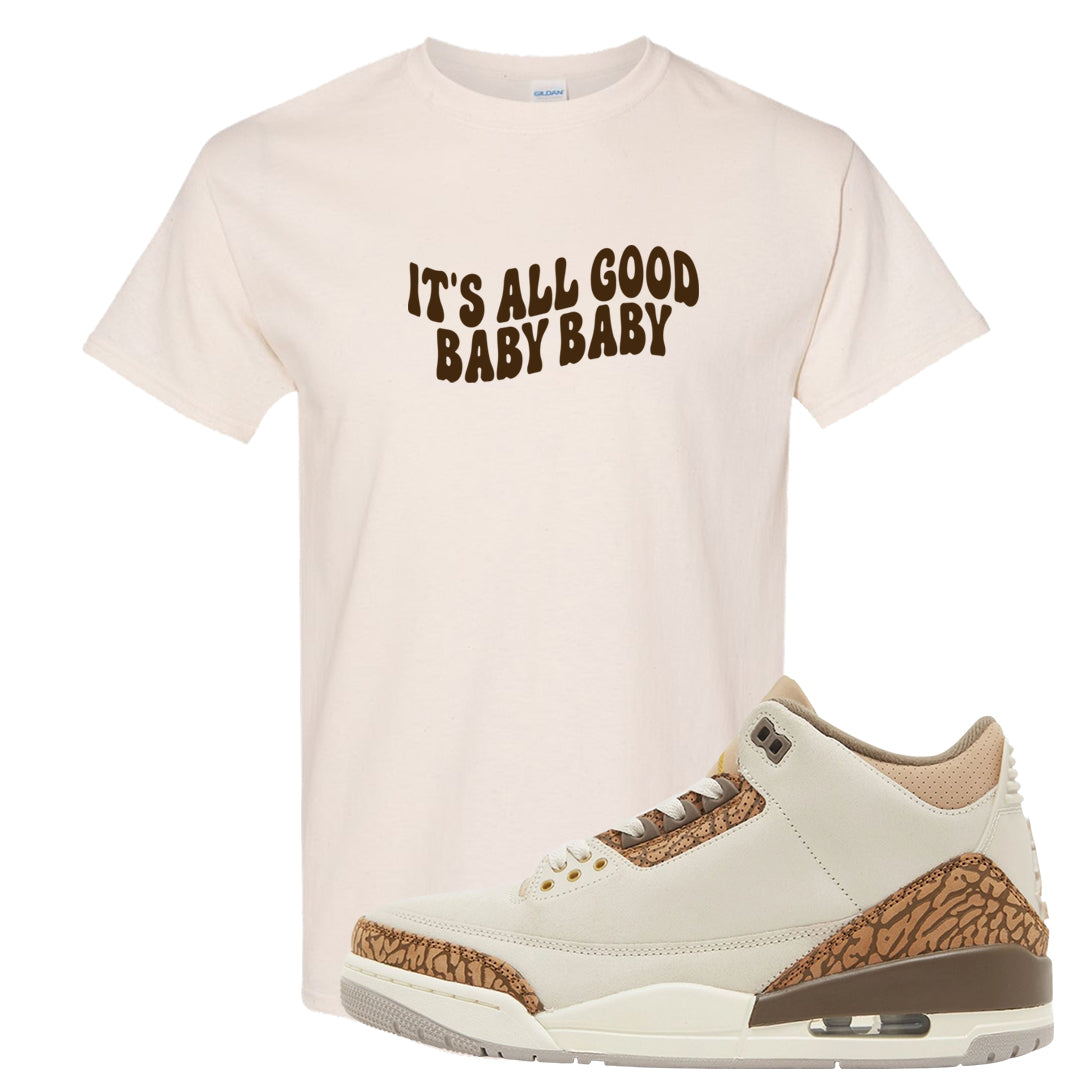 Palomino 3s T Shirt | All Good Baby, Natural