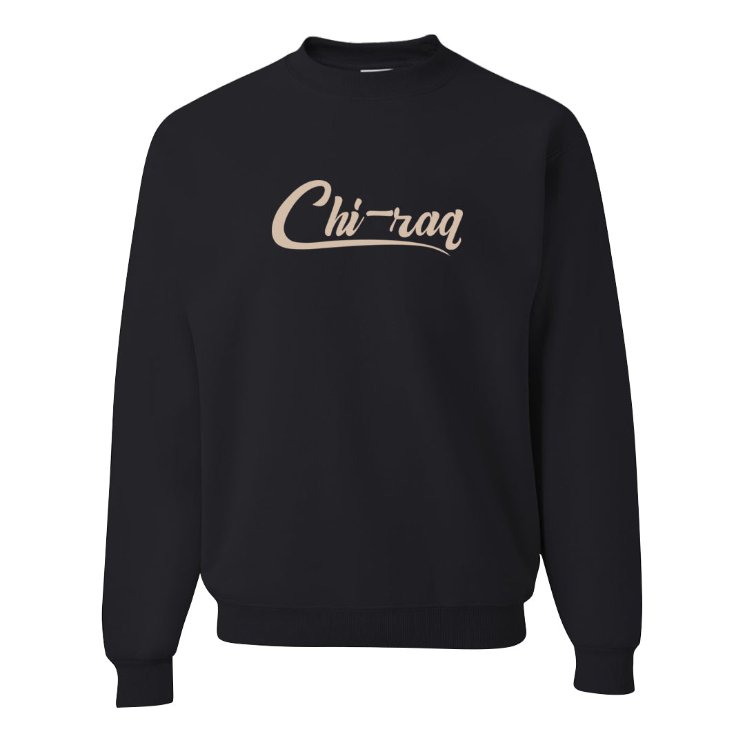 Palomino 3s Crewneck Sweatshirt | Chiraq, Black