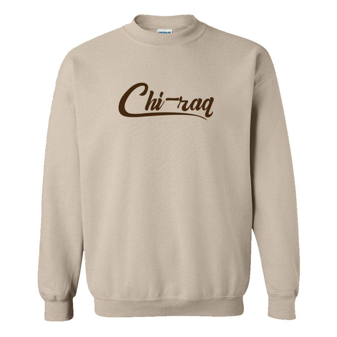 Palomino 3s Crewneck Sweatshirt | Chiraq, Sand