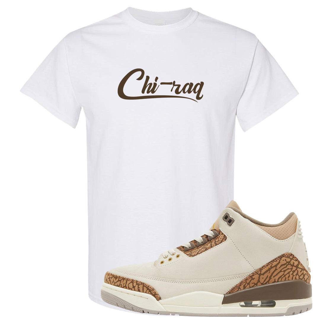 Palomino 3s T Shirt | Chiraq, White